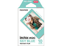 Fujifilm instax mini SKY BLUE (10/PK)